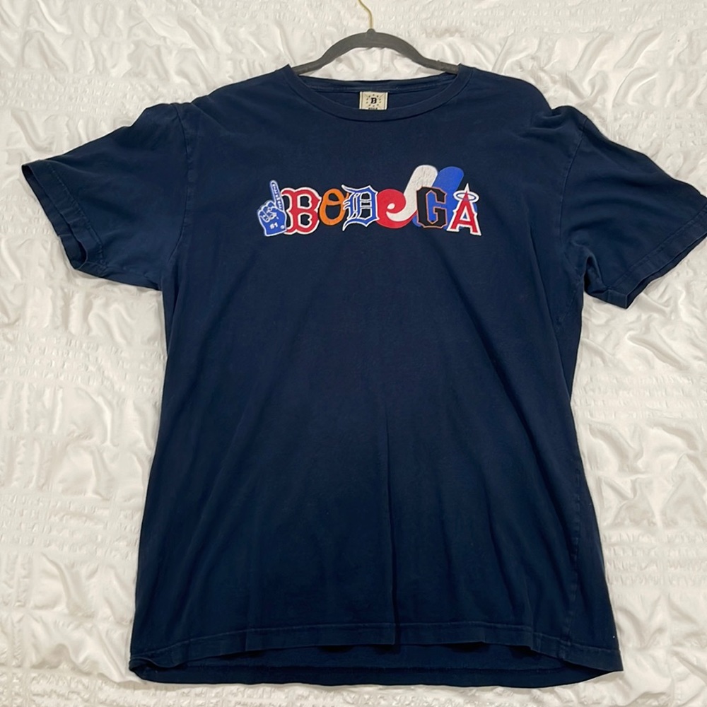 Blue bodega t shirt